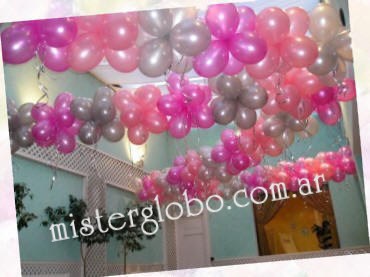 Pantano Serrado comerciante globos decoracion con globos para fiestas Mister Globo gas helio